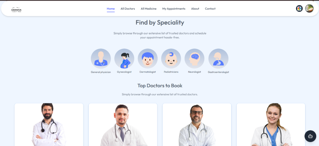Appointment Booking Platform - UI Element 1
